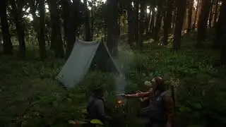 Confronted While Camping