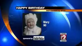 Birthday Greetings: September 6, 2015