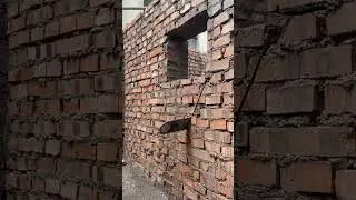 Chainsaw Mastery - Cutting Through Brick Walls: #construction #engineering