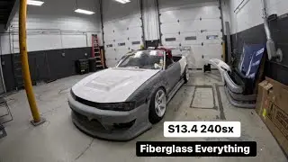 240SX S13.4 Vert Fiberglass Repair