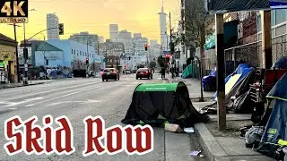 Skid Row Ride Through - Episode 8 | Los Angeles, Ca. USA [4K]