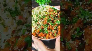 😋 Hotel Style Veg Fried Rice | Perfect Non-Sticky Rice #shorts #viral #viralvideo #viralshorts #food