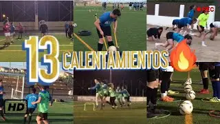 13 EJERCICIOS | CALENTAMIENTOS DE COLECTIVO | ENTRADA EN CALOR | DIVERTIDOS | LÚDICOS