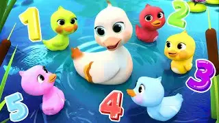 Five Little Ducks | Old Macdonald | Learn Counting | Nino Mallow Kids Nursery Rhymes & Song