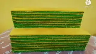 KEK LALIS PANDAN VERSI BAKAR.