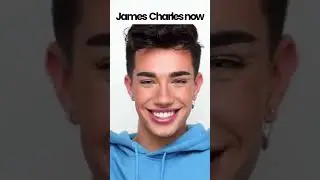 James Charles's transformation through the years #jamescharles #age #young #shorts #actor #celebs
