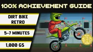 Прохождение Dirt Bike Retro на 100% * 1000GS за 5-7 минут *