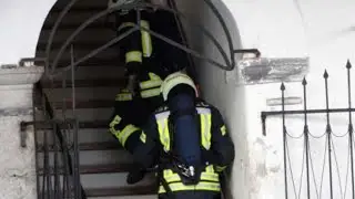 Gasilska vaja v Študentskem kampusu