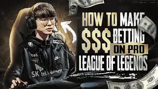 how to make MONEY BETTING on LEAGUE OF LEGENDS