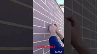 фасад травертин
