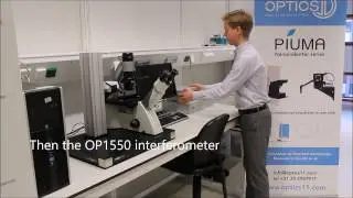 Optics11 Life - Chiaro Nanoindenter installation