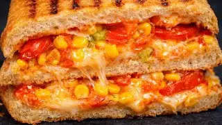 Panini Sandwich Best Street Food in the world at home!