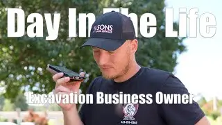 A Day in the Life of a Small Excavation Business | Sons Land Services Vlog | Polk County, TN