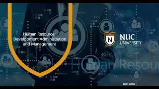 Human Resource Development Administration and Management