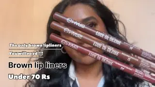 Доступные карандаши для губ для смуглых девушек!!! MARS Cosmetics по 69 рупий за штуку!!