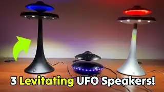 3 Cool Levitating UFO Bluetooth Speakers Compared  👽 Gadgetify