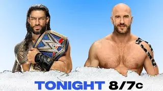 WWE2k22 Roman Reigns Vs Cesaro Table Match