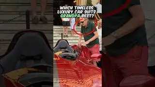 Pick a Classic Luxury Car for Grandpa! 👴🏎️