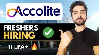 Accolite нанимает стажеров и новичков🔥Прямое тестирование | Открыто для всех