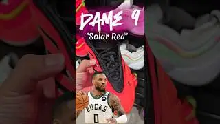 Dame 9 Solar Red, quick look #adidas #basketballshoes #sneakers #sneakerhead #daddybo
