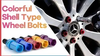 BONOSS Forged Grade 12.9 Shell Type Wheel Lock Bolt Kit (20+4) for BMW/Mercedes-Benz/Audi/Porsche
