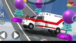 AI CONTROLLED? 🧠 Extreme Ambulance Stunts: Tech Showcase