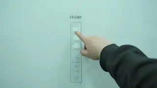 Как изменить температуру холодильника в Haier A3FE742CGWJ
