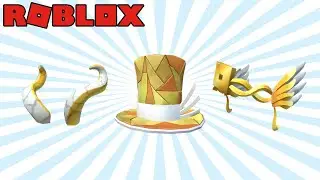 CARA MENDAPATKAN TOPI EMAS BERKILAU DAN TANDUK EMAS | Roblox Indonesia