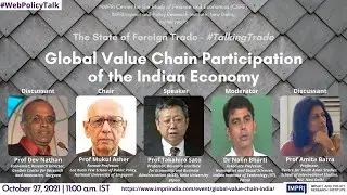#TalkingTrade | E2 | Prof Takahiro Sato | Global Value Chain Participation of the Indian Economy HQV