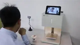 EVEBOT food /coffee printer using camera to upload