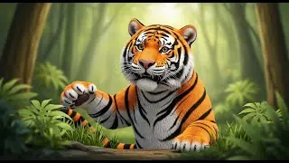 Tiger Tangle's Leafy Leap | Animated Nursery Rhyme for Toddlers & Fun Kids Sing Along 🐅🍂