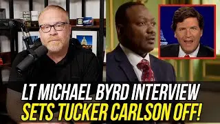 Interview with Capitol Police Officer Michael Byrd Sends Tucker Carlson into BLIND RAGE!!!
