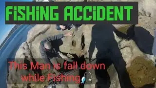 Landbased fishing Australia || Sydney fishing fellow angler accident rescue ||  port hacking fishing