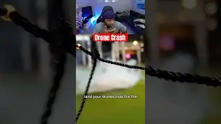 Drone Race Gone Wrong 😳 Crash Turns Into FIRE #drone #dronevideo #dronefootage #race #racing