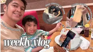 Weekly Vlog | Father-Son Date, Deep Cleaning & Unboxing PRs