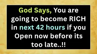 🌈God Says, You are going to become RICH in next 42 hours if you Open now before its too late..!!