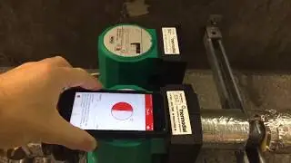 App for checking operation of circulating pumps
