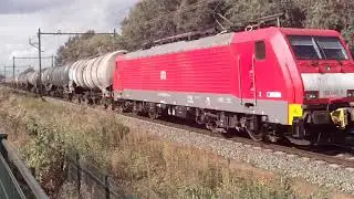 Best Zeldzaam ! Erts Trein Serie 189 Lok DB-Cargo met Ketelwagen Trein inplaats van Erts Trein !!!!!