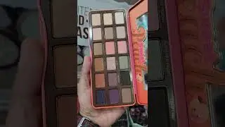 Too-Faced Sweet peach 🍑 palette eye makeup awesome 👍#makeup #best #shorts