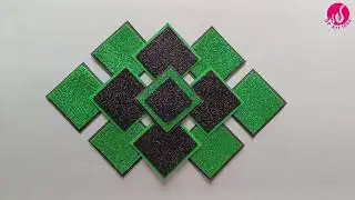 DIY Wall Hanging || Room decor Idea || Glitter Foam Sheet Craft Idea|| Wall Decor Craft Idea