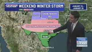 Texas winter storm: Arctic front will bring dangerous cold temps | KXAN Weather Forecast (Jan. 21)