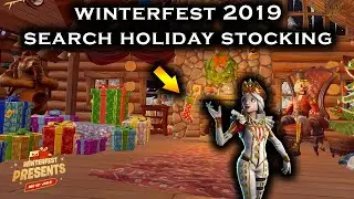 Fortnite *NEW* Search Holiday Stocking in Winterfest Cabin - LOCATION!