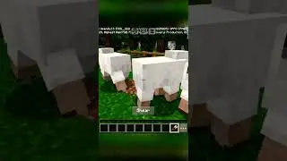How to make a sheep shear in Minecraft 😲#shorts #share #support #subscribe #gaming #memes