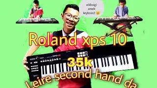 My new keyboard ROLAND XPS 10 ☺️ buy in second hand in 35k