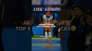 Ja'Marr Chase&rsquo;s Top 5 Cornerbacks😳Did He Cook?🤔 #shorts