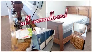 All our furniture is second hand,just a little clean and varnish it will look nice again.