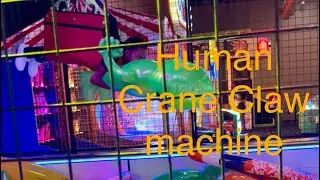 Dave and Busters Attractions (the human crane)