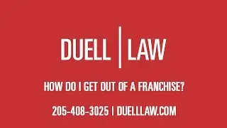How Do I Get Out of a Franchise?