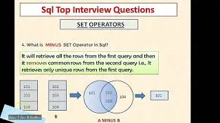 Sql Interview Questions And Answers In Telugu