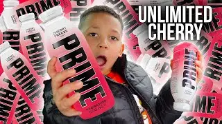 FINDING CHERRY FREEZE PRIME HYDRATION FIND! PRIME HYDRATION DRINK HUNT